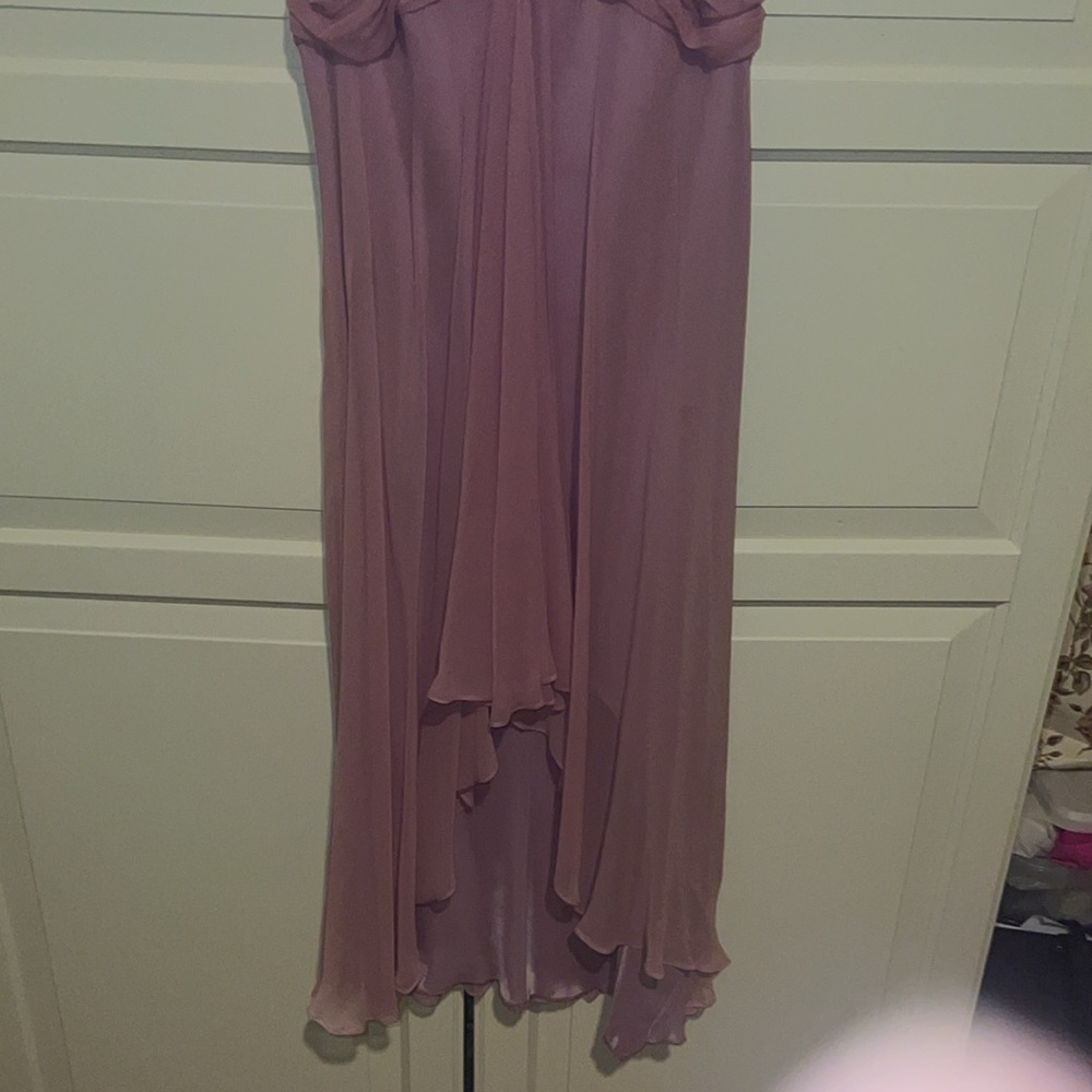 Niteline 100% silk chiffon embellished midi dress - Picture 5 of 9